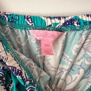 Lily Pulitzer Blue Paisley Maxi Dress